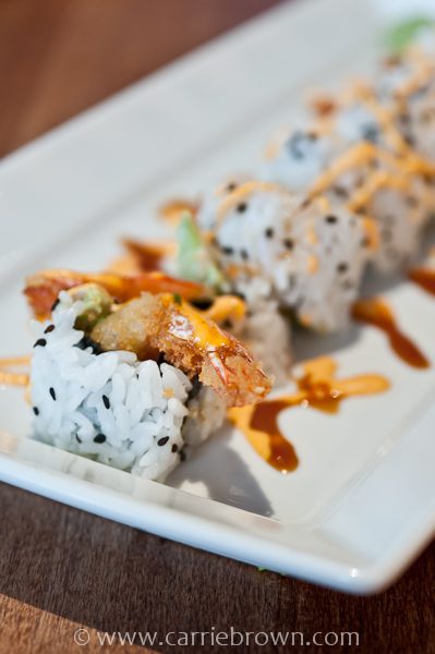 Sushi rolls at Earls, Bellevue