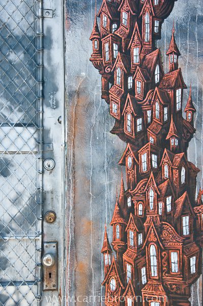 Haight-Ashbury wall art, San Francisco