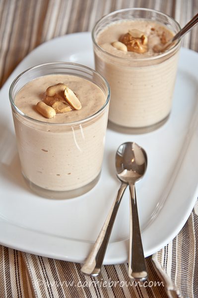 Creamy Peanut Butter Mousse | Carrie Brown