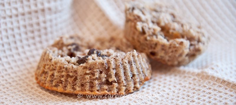 Cinnamon Pecan Muffins | Carrie Brown 