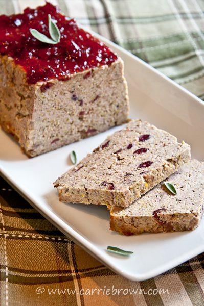 Turkey & Cranberry Meatloaf  |  Carrie Brown