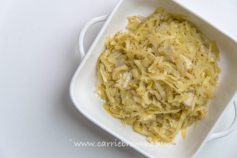 Braised Cabbage | Carrie Brown