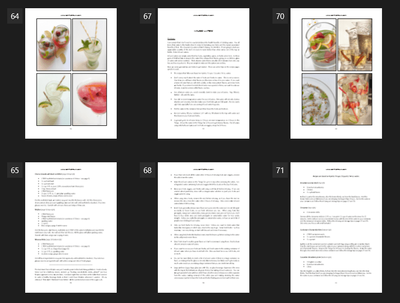 101 KETO Beverages Cookbook Sample Pages