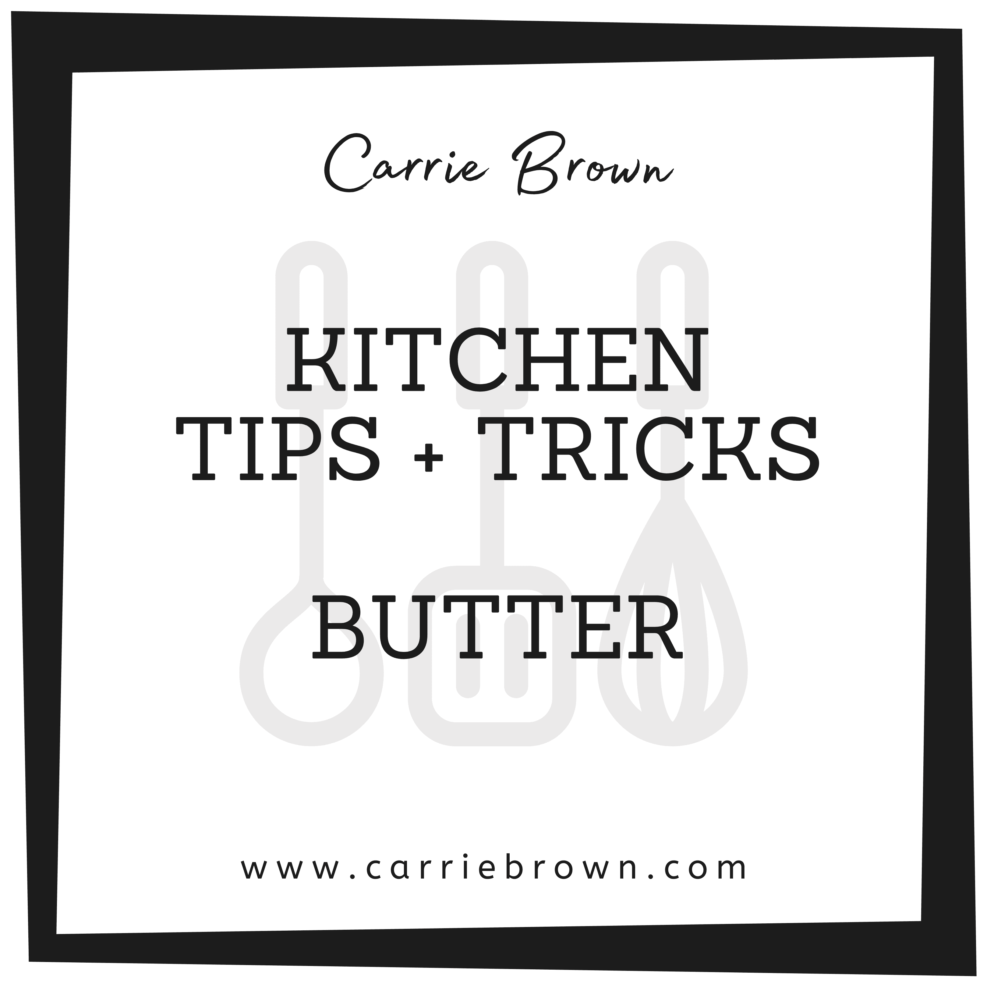Butter Me Up! Carrie Brown Low Carb Keto