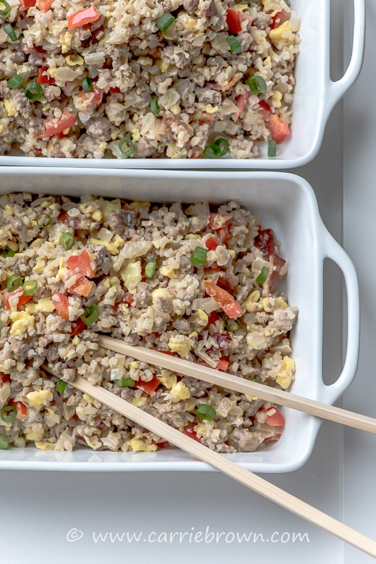 Double Pork Fried Rice | Carrie Brown