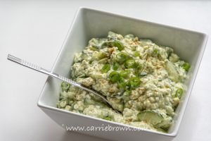 Avocado Salsa Salad | Carrie Brown