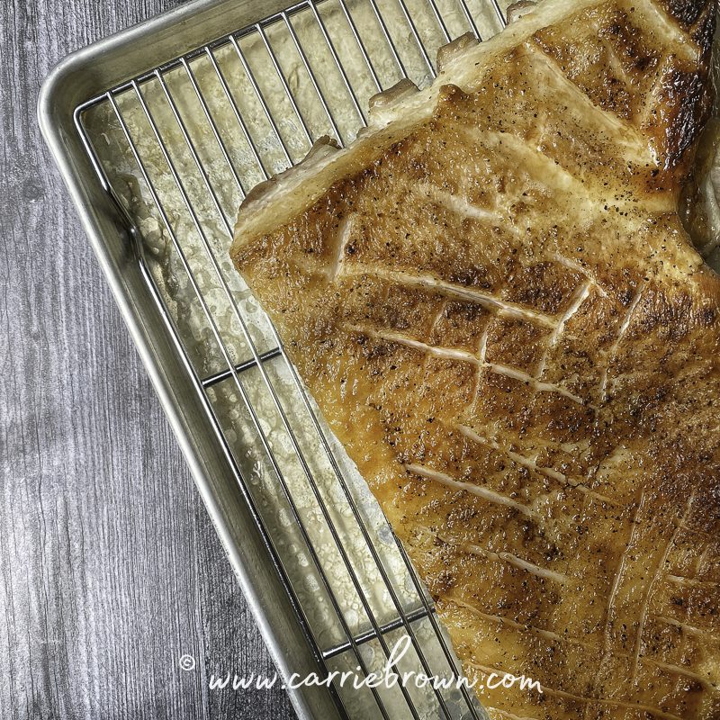 Crispy Oven Baked Pork Belly | Yogi Parker