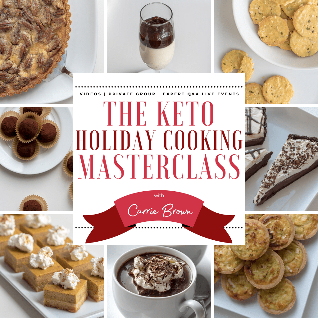 Keto Holiday Masterclass Carrie Brown
