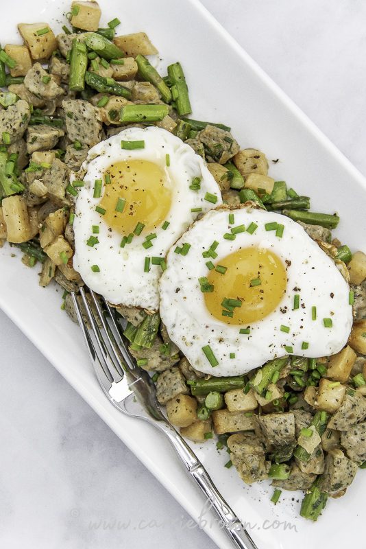 Chicken Meatball Hash